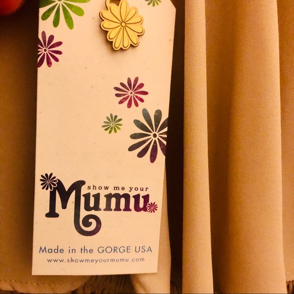 Show Me Your MUMU Hacienda Maxi Dress NEW Med - Picture 6 of 8